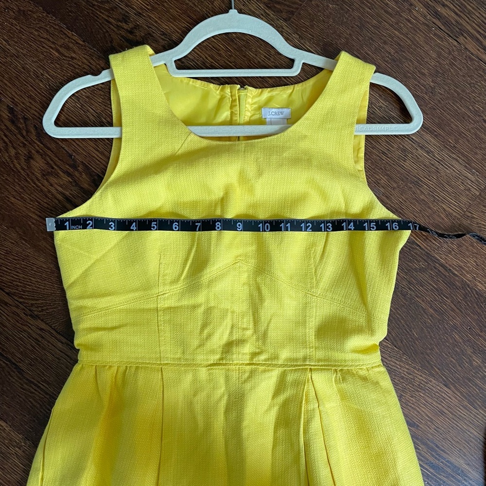 J. Crew Bright Yellow Sheath Dress | 4 - Picture 11 of 11